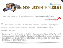 Tablet Screenshot of co-packing.net